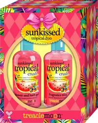 Pachet Gel de dus + Mist de corp Sunkissed Tropical Duo Gift Set, 2 x 100ml, Treaclemoon