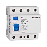 Intrerupator diferential tetrapolar, AMPARO 10kA, 40A/4P 30mA