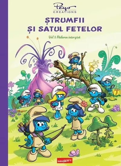 Pădurea interzisă. Ștrumfii și satul fetelor (Vol. 1) - Hardcover - Pierre Culliford