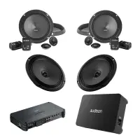 Pachet difuzoare auto cu subwoofer MG HS 2018 - Prezent Audison Prima 1010 W