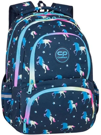 Ghiozdan școlar Cool Pack Spiner Termic - Blue Unicorn