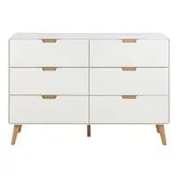 Comodă albă 135x90x40 cm Lowell – Actona