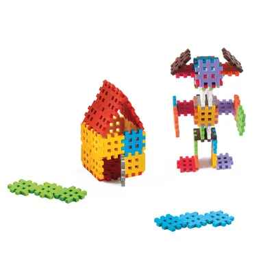 Set de construcţii tip mini vafă cu 70 de piese