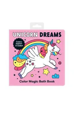 Unicorn Dreams Color Magic Bath Book
