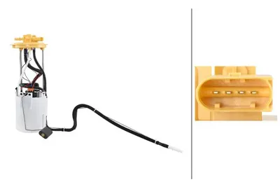 Pompa combustibil, Pompa combustibil (modul) potrivit MERCEDES SPRINTER 3,5-T (B906), SPRINTER 3-T (B906), SPRINTER 4,6-T (B906), SPRINTER 5-T (B906) 2.1D 2.2D 3.0D 06.06-