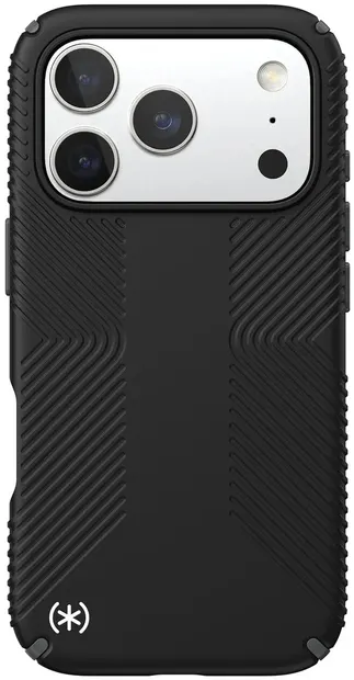 Husă Speck - Presidio 2 Grip, iPhone 17 Pro, Black/Slate Grey