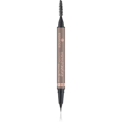 essence Microblading creion pentru sprancene cu pensula culoare Light Brown 0.6 ml