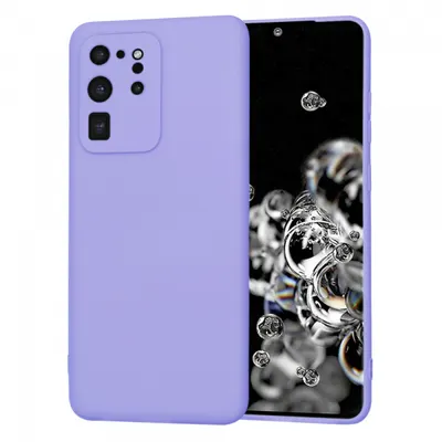 Husa pentru Samsung Galaxy S20 Ultra 5G G988 / S20 Ultra G988, Techsuit, SoftFlex, Mov Deschis