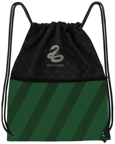 Rucsac cu cordon CineReplicas Movies: Harry Potter - Slytherin