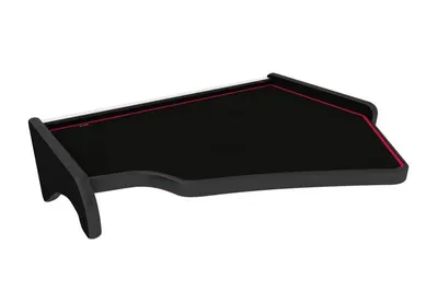 Masa centrala bord camion compatibila cu Scania R (01.2005-09.2016) DOAR Highline Cab, Negru cu cusatura rosie