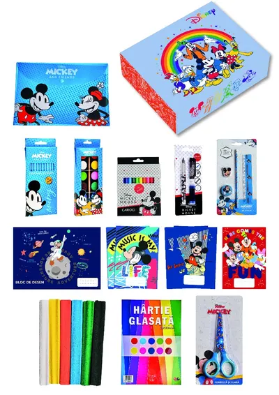 Cutia scolarului clasele 0-1 Mickey