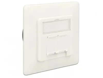 Priza Modulara ingropata 2 porturi Cat.6A LSA, Delock 86195