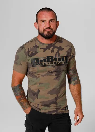 Tricou bărbați Pitbull Slim Fit Classic Boxing