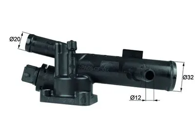 Termostat Lichid Racire (89 C, in Carcasa) Potrivit Dacia Duster Suv, Logan; Nissan Almera Ii, Kubistar, Micra Iii, Note; Opel Vivaro A; Renault Clio Ii, Clio Ii Hatchback 1.5d 1.9d 06.01