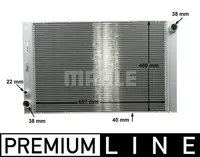 Radiator apa racire motor AUDI A8 4.2 5.2 6.0 intre 2003-2010