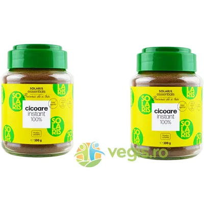Pachet Cicoare 100% Instant Borcan 100g+100g