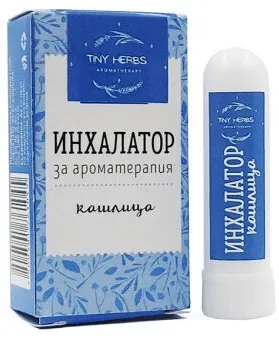 Tiny Herbs Inhalator pentru aromaterapie, tuse, 1 bucată