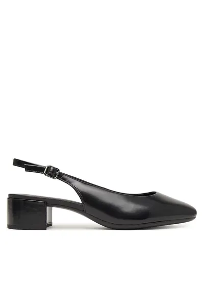 Pantofi de dama - piele naturala - negru