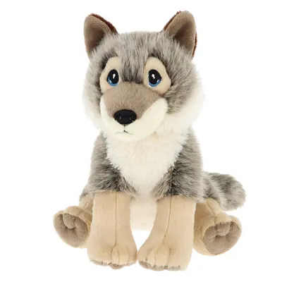 Jucărie de pluș Keel Toys Keeleco - Lup, 25 cm