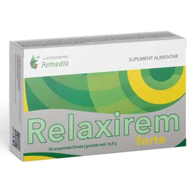 Relaxirem Forte, Remedia | 30 comprimate