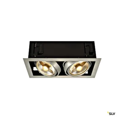 KADUX 2 ES111, patrat, alu gebalu.periat, max. 2x50W