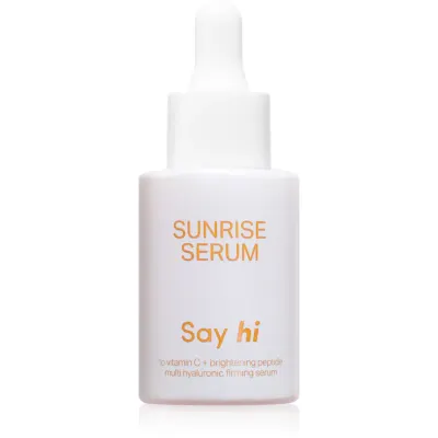 Say Hi Sunrise ser cu efect iluminator pentru fermitatea pielii cu vitamina C 30 ml