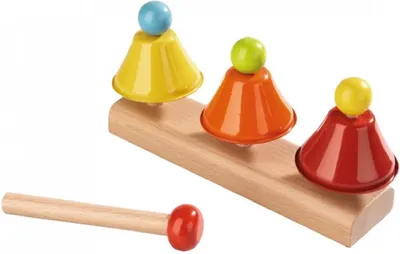 Instrument muzical din lemn Haba - Clopote