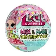 Papusa Tots Mix &amp; make birthday cake, LOL Surprise!