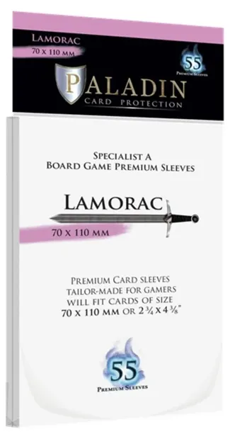 Protecții pentru carduri Paladin Card Protection - Lamorac, Specialist A, 70 x 110 mm (55 buc)