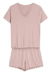 Pijama dama Noves bej pal - Uni