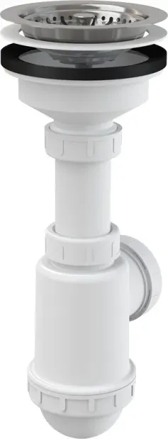 Sifon chiuveta cu sita din otel inoxidabil DN115-DN50/40
