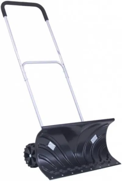 Lopă de zăpadă/freză de zăpadă manuală Hecht - 661 GT, 66 cm, cu roți de antrenament