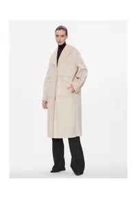 Cojoc dama - 303366360 - Piele ecologica - Bej - Bej