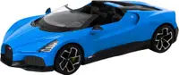 Mașină metalică Welly - Bugatti W16 Mistral, albastru, 1:24