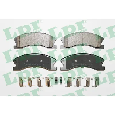 Set placute frana, frana disc LPR 05P1365
