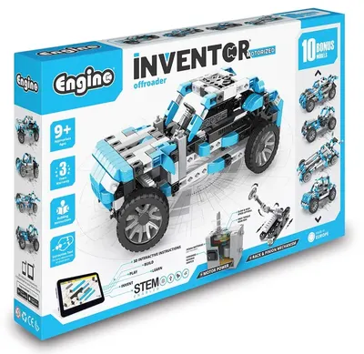 Constructor motorizat 10 în 1 Engino Inventor Motorized Constructor