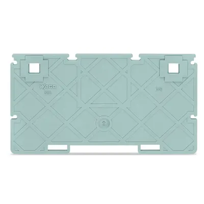 Separator plate; 2 mm thick; 102.3 mm wide; gray