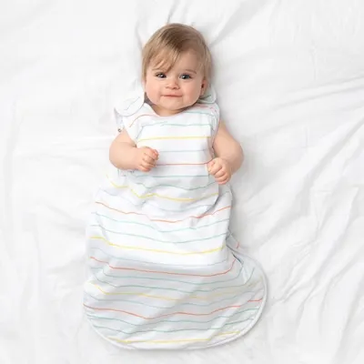 Sac de dormit Rainbow Stripes 90 cm 1.0 Tog