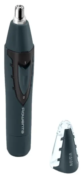 Trimmer nas și urechi Rowenta - Wet and Dry Vision, TN3011F0, albastru