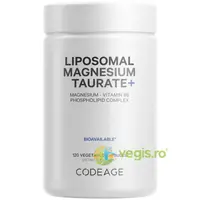 Magneziu Taurat Lipozomal cu Vitamina B6 120cps