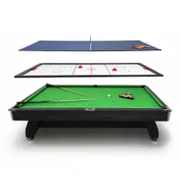 Masă biliard 9ft Thunder accesorii air hockey tenis de masă