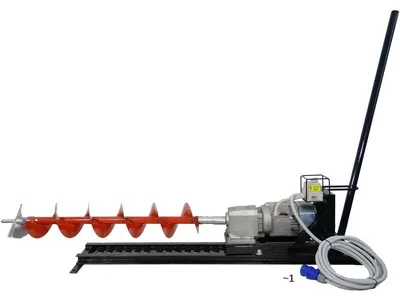 Unitate motor foreza orizontala EUROKOMAX /motor electic 230V/50Hz , 2,2 kW (cu accesorii)