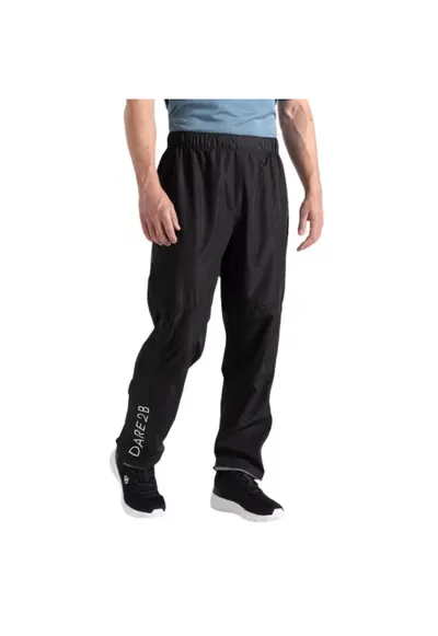 Pantaloni sport barbati impermeabili - negru - poliester