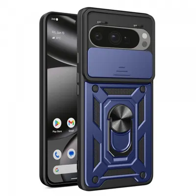 Husa pentru Google Pixel 10 Pro XL, Techsuit, CamShield, Albastra