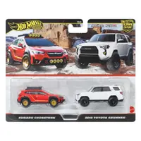 Set 2 masini metalice, Hot Wheels, Subaru Crosstrek & 2018 Toyota 4Runner, JBK98