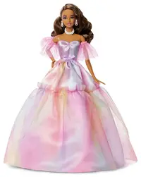 Păpuşă Barbie Signature - Birthday Wishes, păr șaten, de colecție, 33 cm