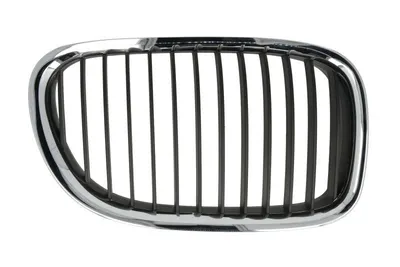 Grila radiator Dreapta potrivit BMW 7 (F01, F02, F03, F04) 3.0-6.0 2008-2015 pana in 2012 - (crom/negru)