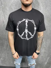 Tricou Love of Skeletons Black Tsas261(1038) (mărime: L)