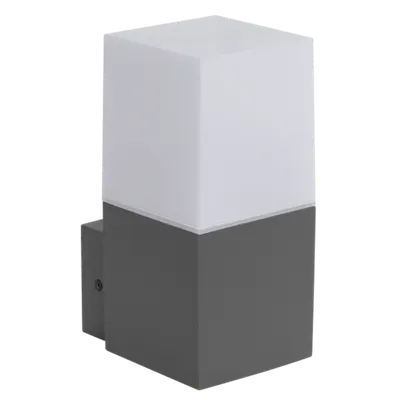 Corp de iluminat fatada E27, IP65, grafit