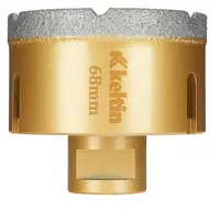 Diamantată burghiu Geko - Keltin, 68 mm, M14, pentru umed și uscat